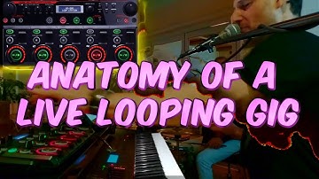 Anatomy Of A Dawless Live Looping Gig - RC 505 Loop station Tutorial - How to Live Loop