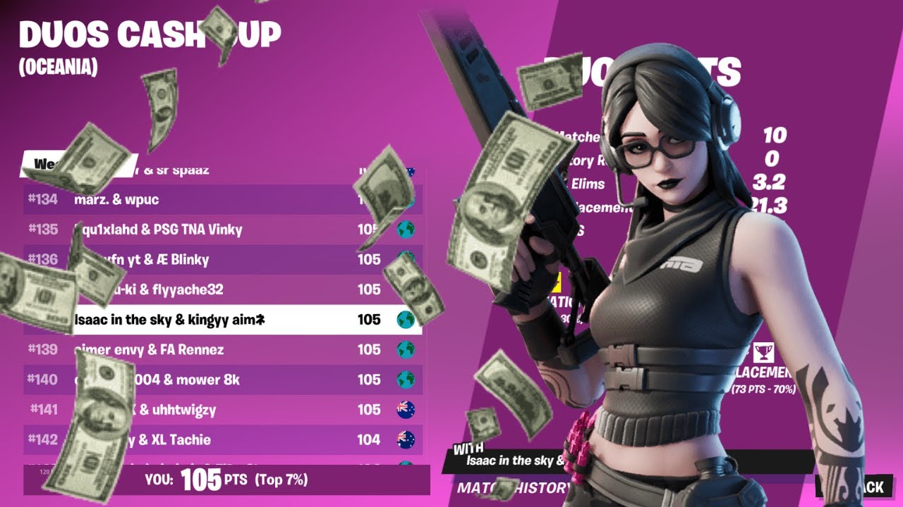 How me and my DUO ALMOST qualified for the WEEK 4 Duo CASH CUP - YouTube