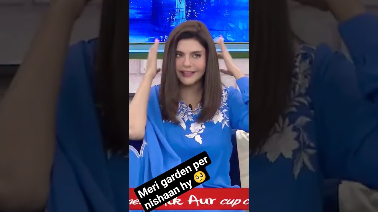 NIDA Yasir cannot tie hair 💯|good morning Pakistan 🔥