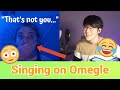 "I'M IN LOVE WITH YOU" | Omegle Singing Reactions (CLAPPING HATERS)