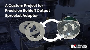 A Custom Project for Precision Rohloff Output Sprocket Adapter | B&K Precision Machining