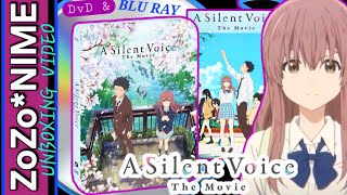 A Silent Voice : the Movie - Steel Book Blu Ray & DvD Unboxing
