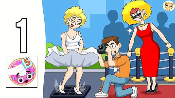 DOP 5: Delete One Part - Funny DOP Puzzle Game - Levels 49 - 73 - Gameplay Walkthrough