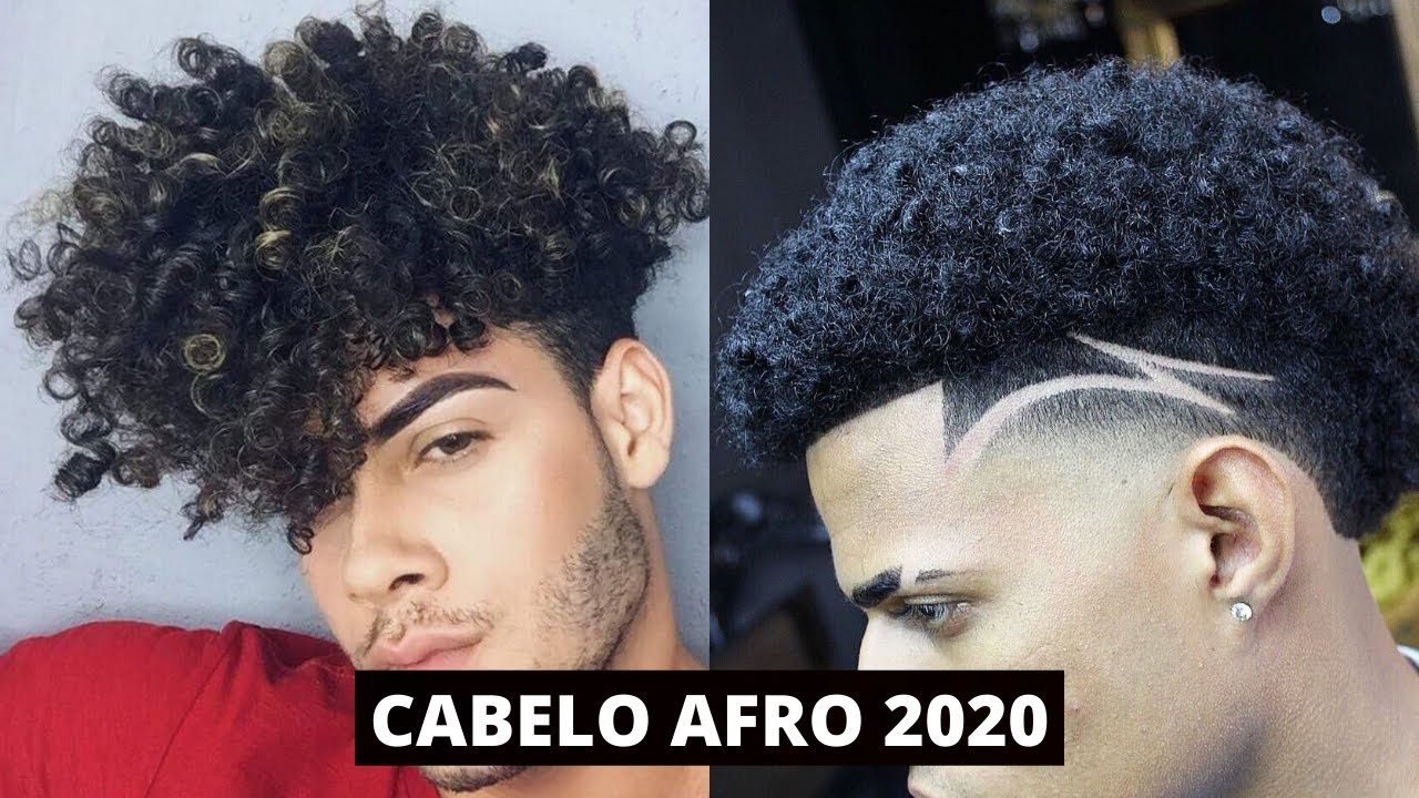 cabelo afro homens