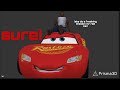 CJ and lightning mcqueen become friends :)