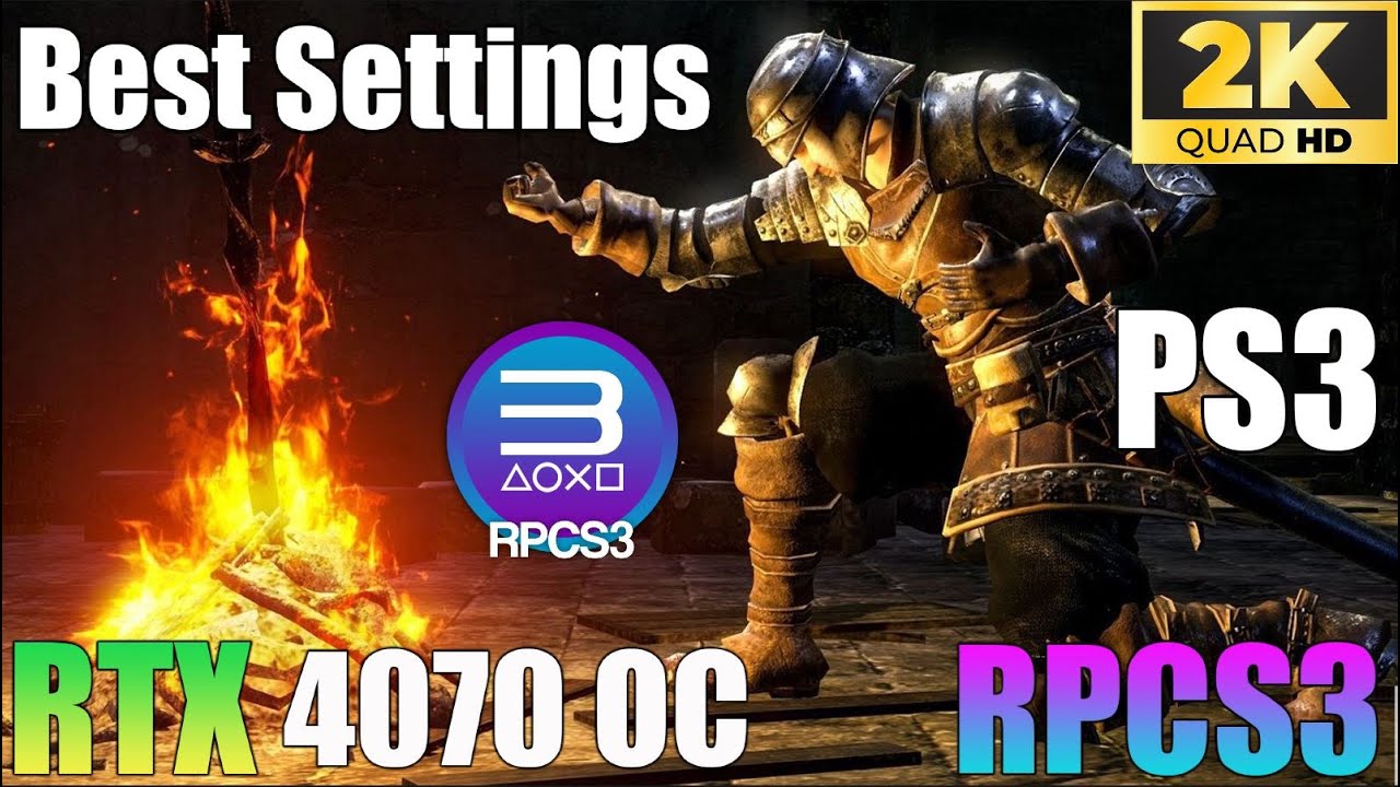 Dark Souls | RPCS3 Emulator | RTX 4070 | 2K | playstation 3 games ...