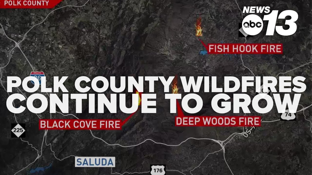 Crews, property owners work to protect structures as Polk County ...