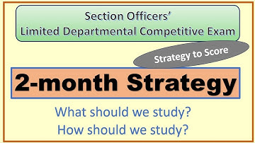 How to prepare for SO LDCE in 2 Months || Strategy To Score