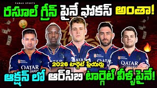 Download Lagu RCB 2026 target players list telugu 🎯 | rcb target players 2026 | ipl 2026 auction | rcb team MP3