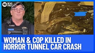 Two Killed In Horror 200km/h Tunnel  Car-Crash | 10 News First