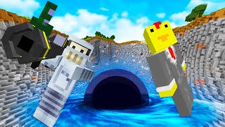 We Shot Villagers with Anti Matter Missiles and Destroyed Reality in Minecraft Mods Multiplayer!