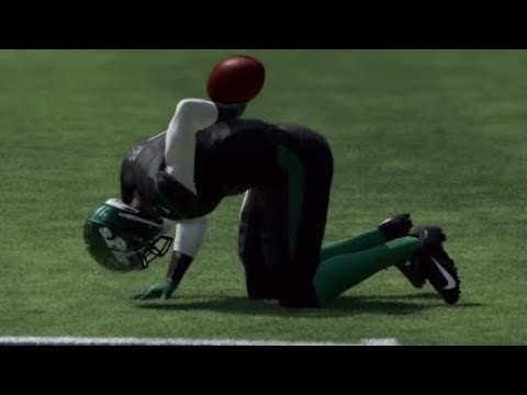 BIG HITS & INJURY COMPILATION IN MADDEN 20!! Huge Hits and Crazy Injuries!