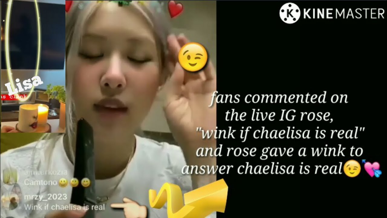 Chaelisa is real😽(lisa and rose)