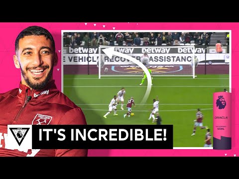 THIS GOAL WAS BEAUTIFUL! Said Benrahma Reacts to his BEST PL Goals for 8 Minutes 