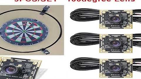 OV9732 1MP 1280x720 100degree USB Camera Module For Autodarts Scoring System and ATM Machine