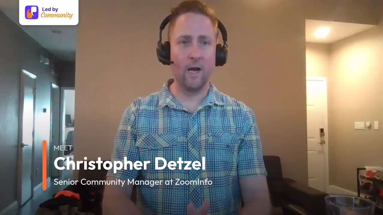 [Workshop] How to Build a Community Strategy with Business Outcomes - Christopher Detzel Invite