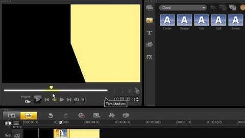 Corel Video Studio Pro 14 - Problem with Transition