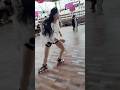 cute skating girl 🥰 #youtubeshorts #explore #rollerskating #skate