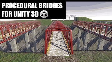 Unity Asset Store | Procedural Bridges - Trailer
