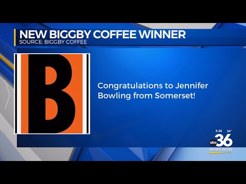 New Biggby Coffee Winner