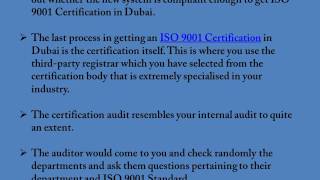 How to get ISO 9001 Certification in Dubai