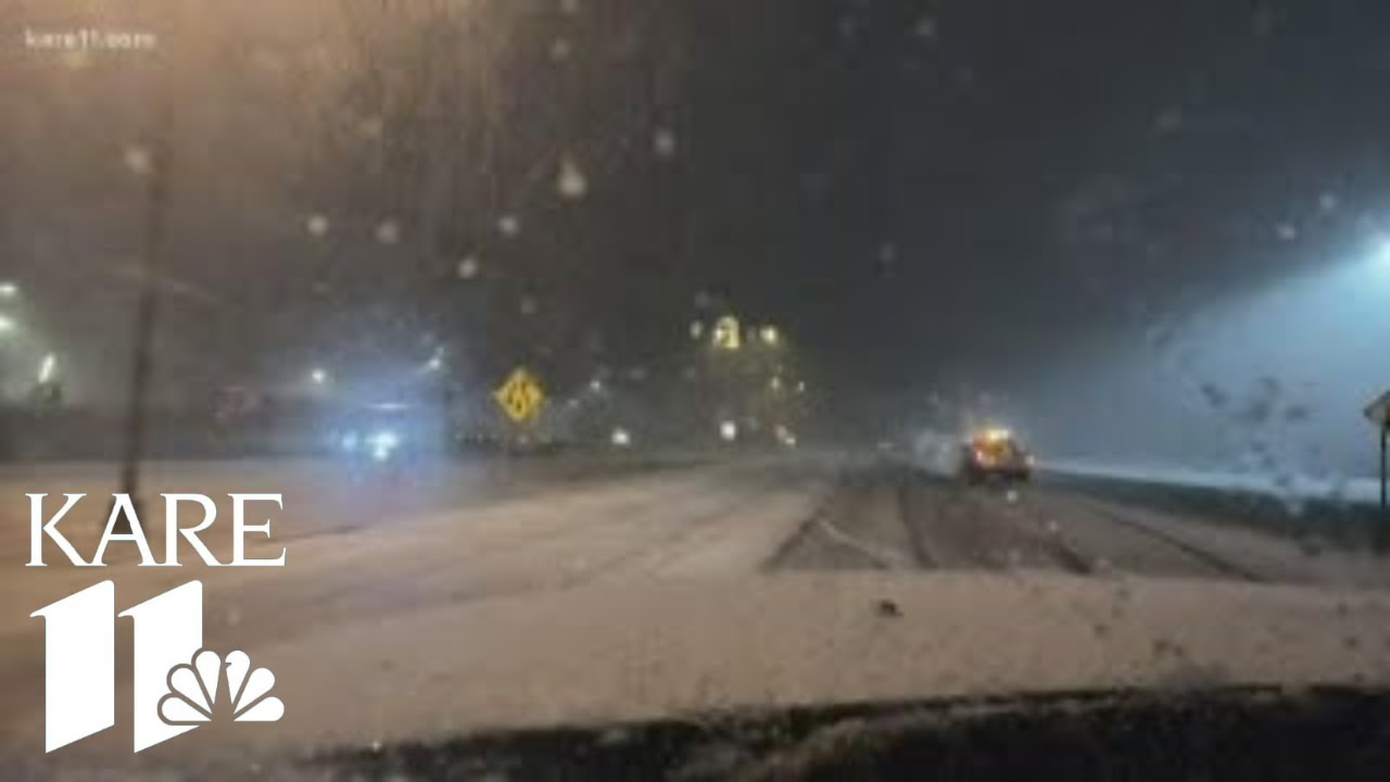 Road conditions deteriorating in southern MN YouTube