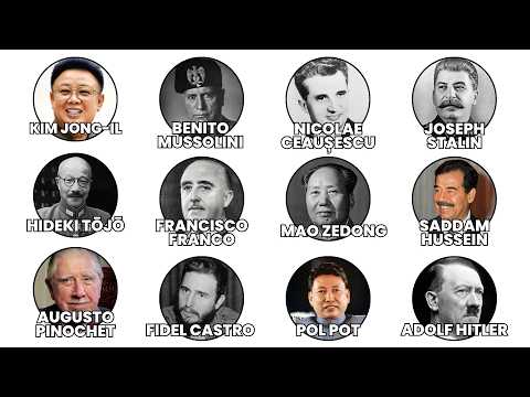 Cómo murieron TODOS los DICTADORES Explicado en 20 Minutos