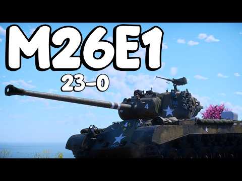 M26E1 23-0. Playing Goated Pershing Cause I Gambled All My SL Away