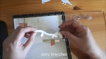 Using the Stamparatus and die cuts