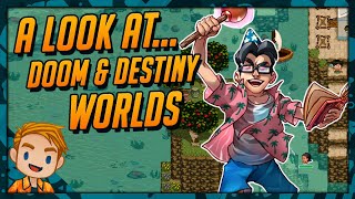 An Open World, Crafting, RPG? | A Look At...Doom & Destiny Worlds screenshot 4