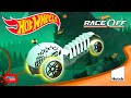 Hot Wheels Race Off Skull Crusher Glow Wheels