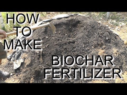 וִידֵאוֹ: Biochar Fertilizer - למד על Biochar As A Soil Amendment