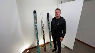 ID One USA ski TR-TT in 160, 165 or 170cm Blue or White/Green | TR