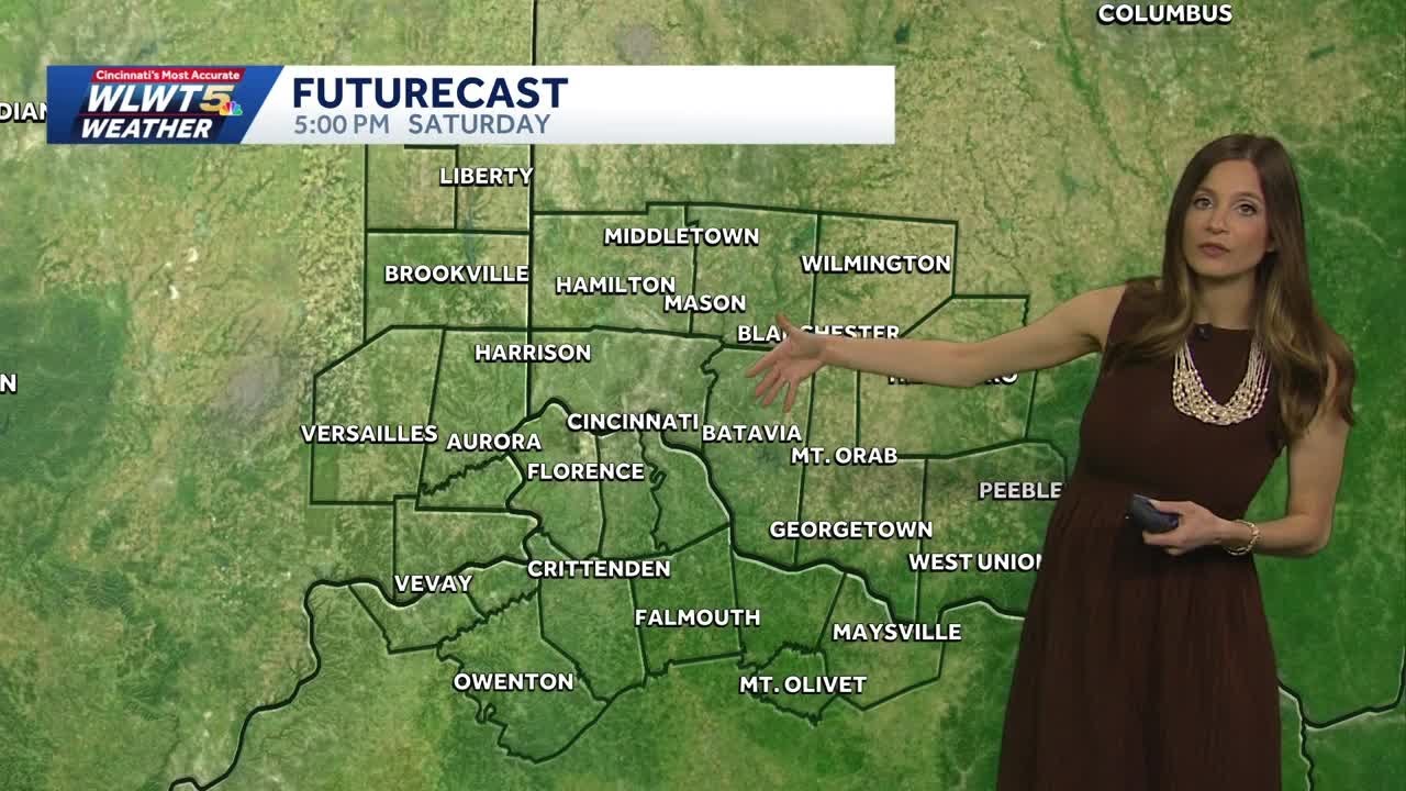 Rain comes and goes Mother's Day Weekend in Cincinnati - YouTube