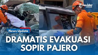 Download Lagu NGERI !!! Sopir Pajero Terjepit Hingga Tewas, Polisi Datangkan Tim Resque Saat Evakuasi Korban MP3