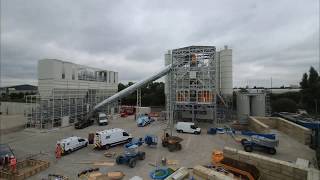 Capital Concrete - Wembley Plant Construction Timelapse