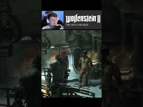 😅 Я Бы Ущипнул Тебя За Щеку! ∎ Wolfenstein II: The New Colossus
