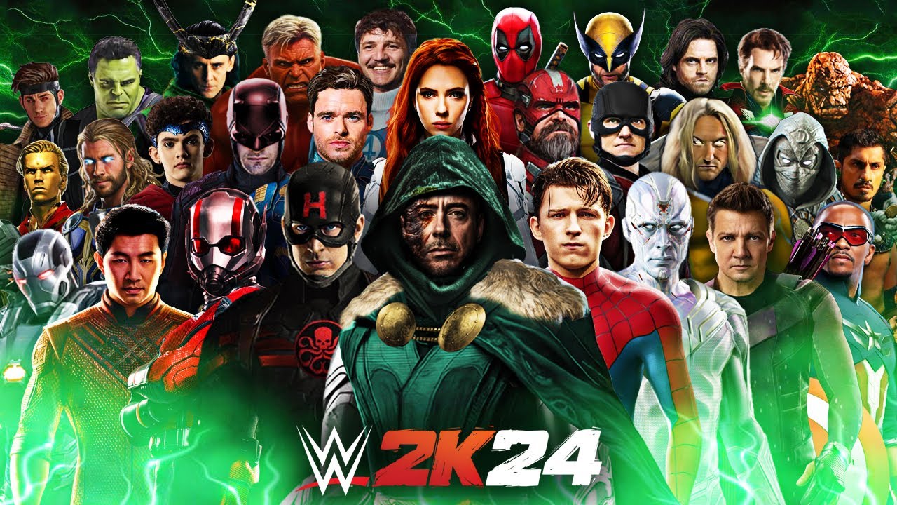 Marvel Avengers Royal Rumble Match - WWE 2K24