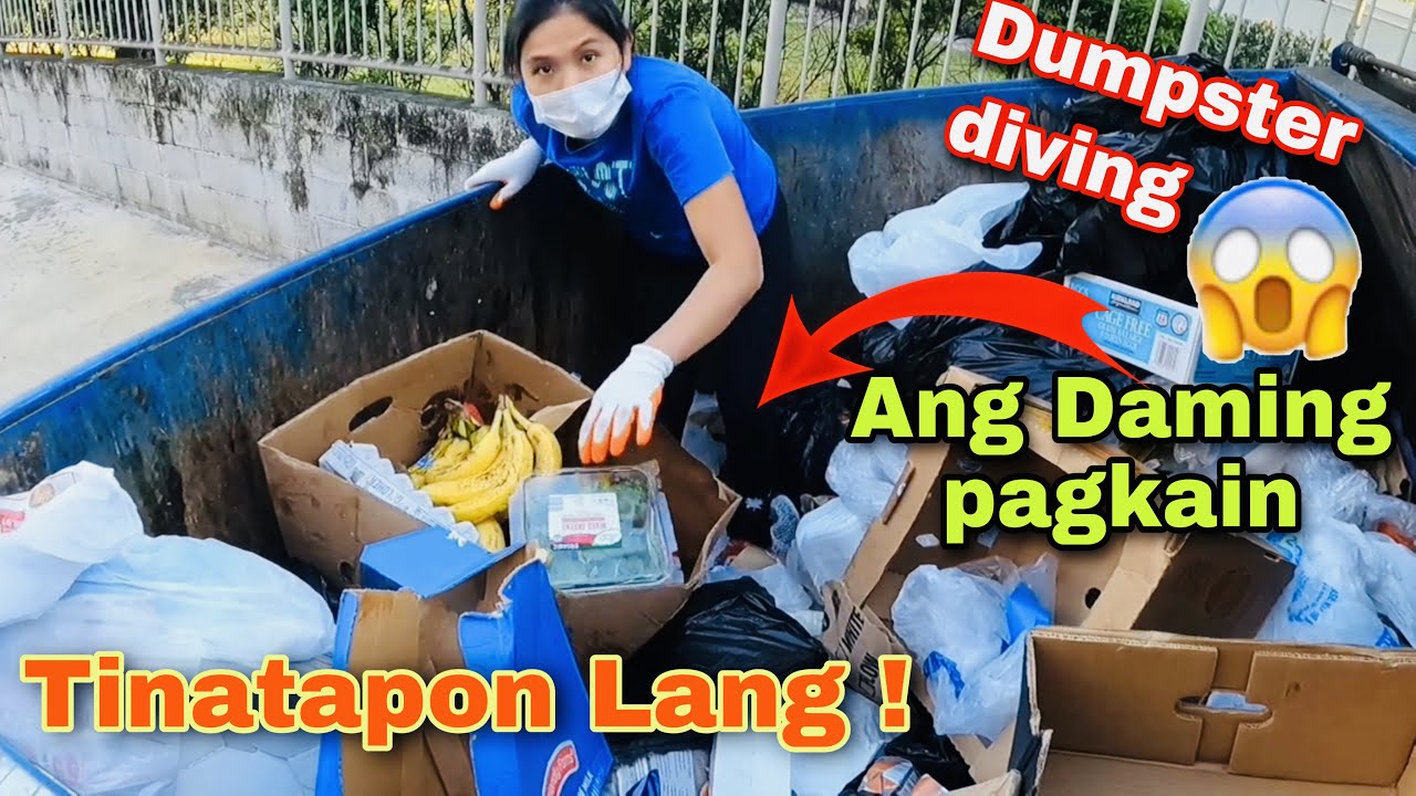 DUMPSTER DIVING PINOY IN AMERICA THIS STORE NEVER STOP THROWING A LOT