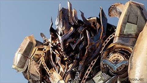 Transformers Dark of the Moon Megatron Transformation Animation