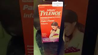 The truth about children's Tylenol #baby #doctorrecommended #drmomknows #babyhealthtips