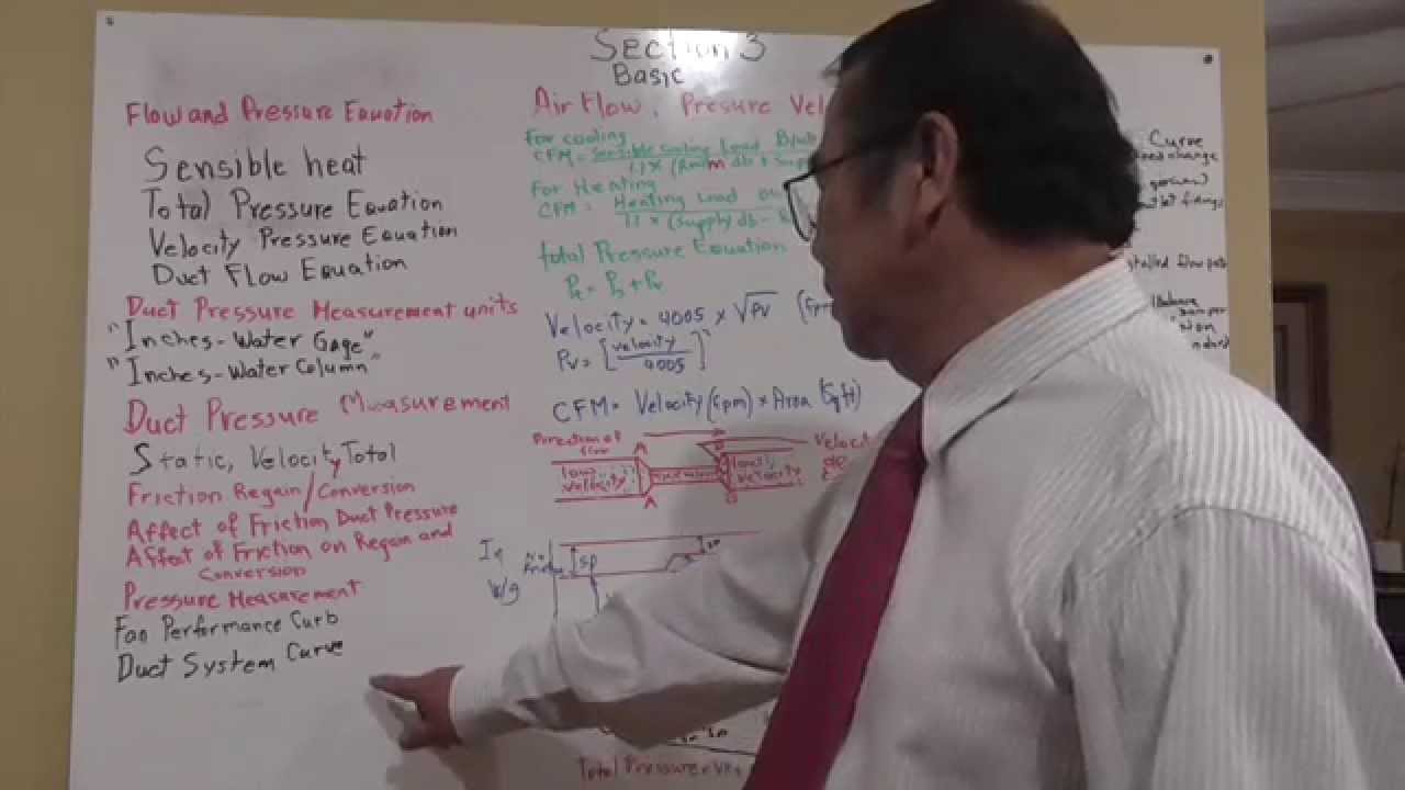 Duct System Design Consideration 3 - Part 1