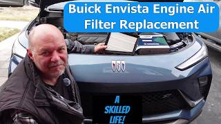 2024 2027 Buick Envista Engine Air Filter Replacement-Easy DIY