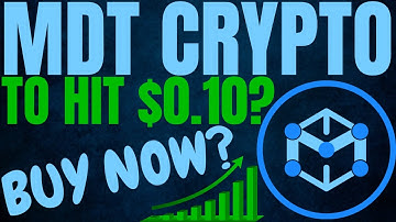 MDT CRYPTO MAJOR PRICE PUMP! MDT CRYPTO PRICE PREDICTION & ANALYSIS! MEASURABLE DATA TOKEN PRICE