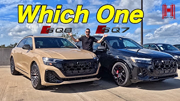 2025 Audi SQ7 vs Audi SQ8: Which One Is Better? | Full Specs & Test Drive