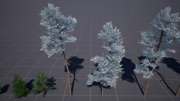 Coniferous Trees and plants for Mobile