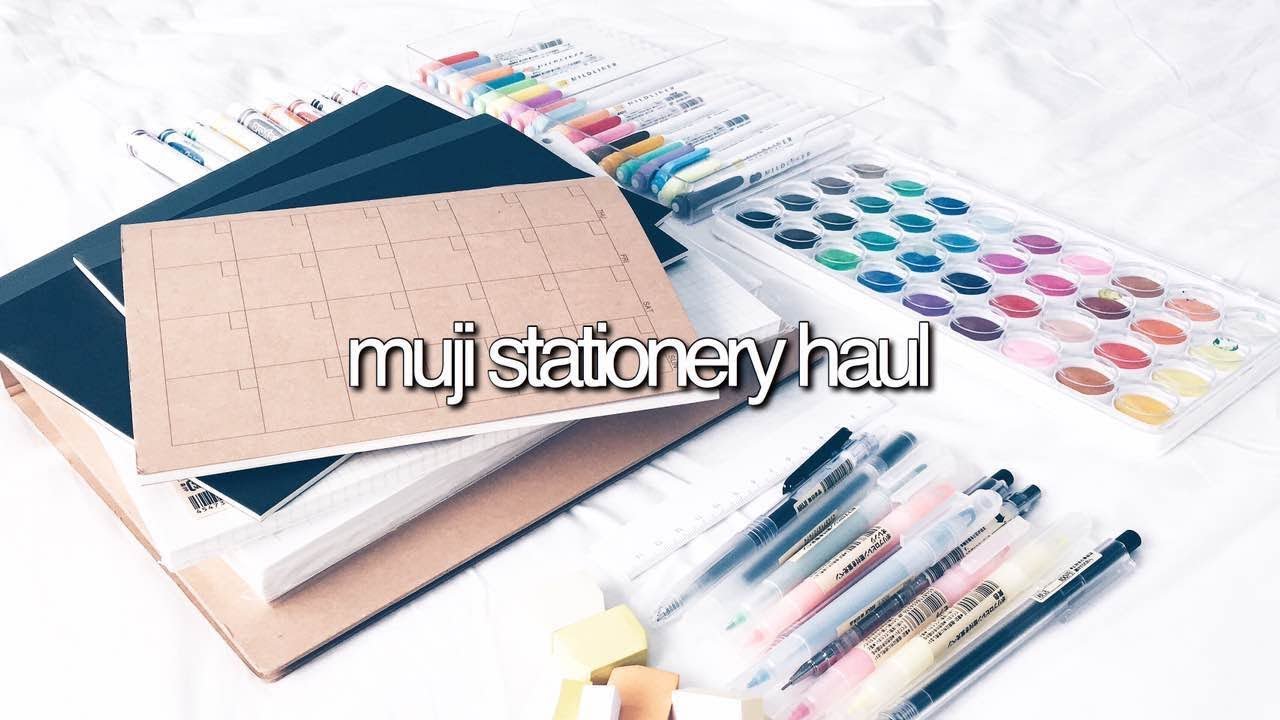 muji stationery review + alternatives 