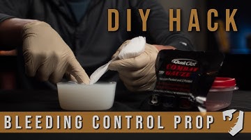 Best DIY Bleeding Control Prop - Training Hack
