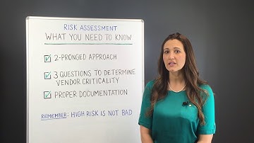 Third Party Thursday Video: Vendor Risk Assessments