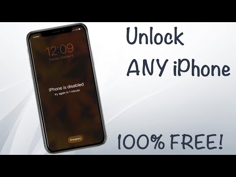 Unlock Any iPhone Without the Passcode Fast and Free  | Bypass LockScreen